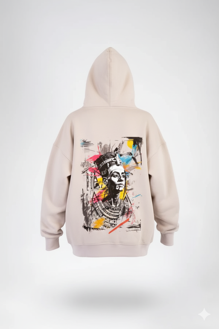 Graffiti Oversized Hoodie