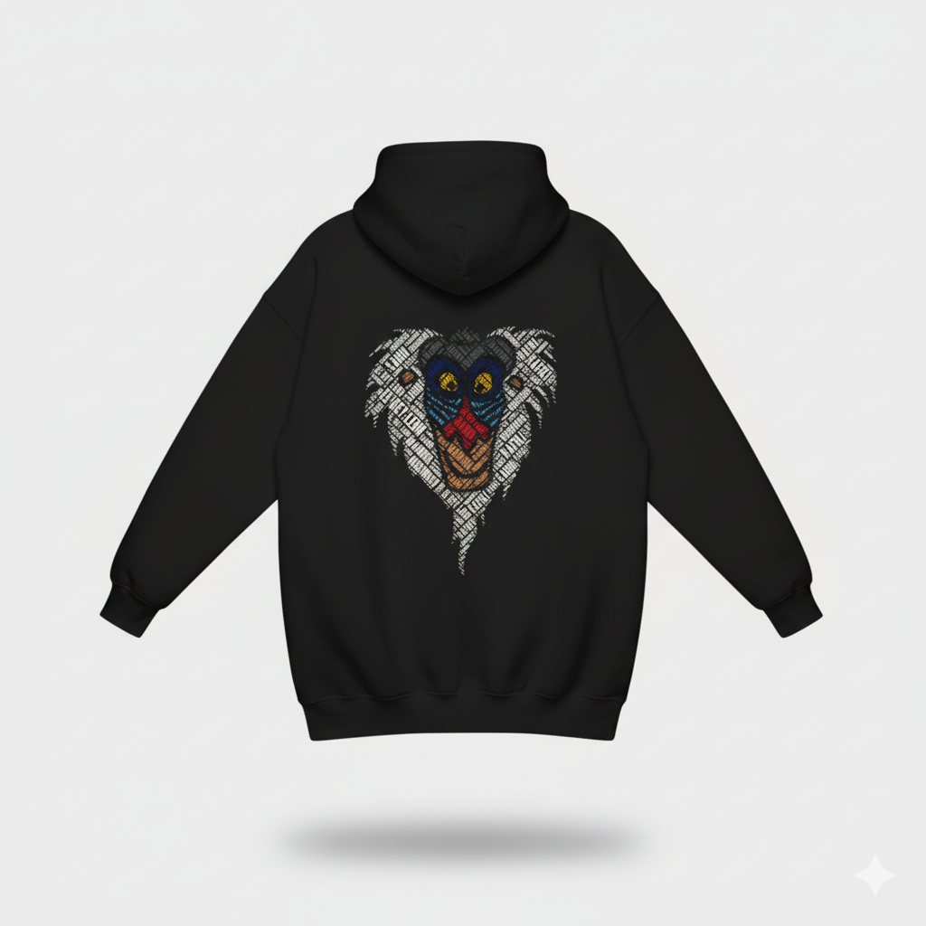 Rafiki Monkey Oversized Hoodie