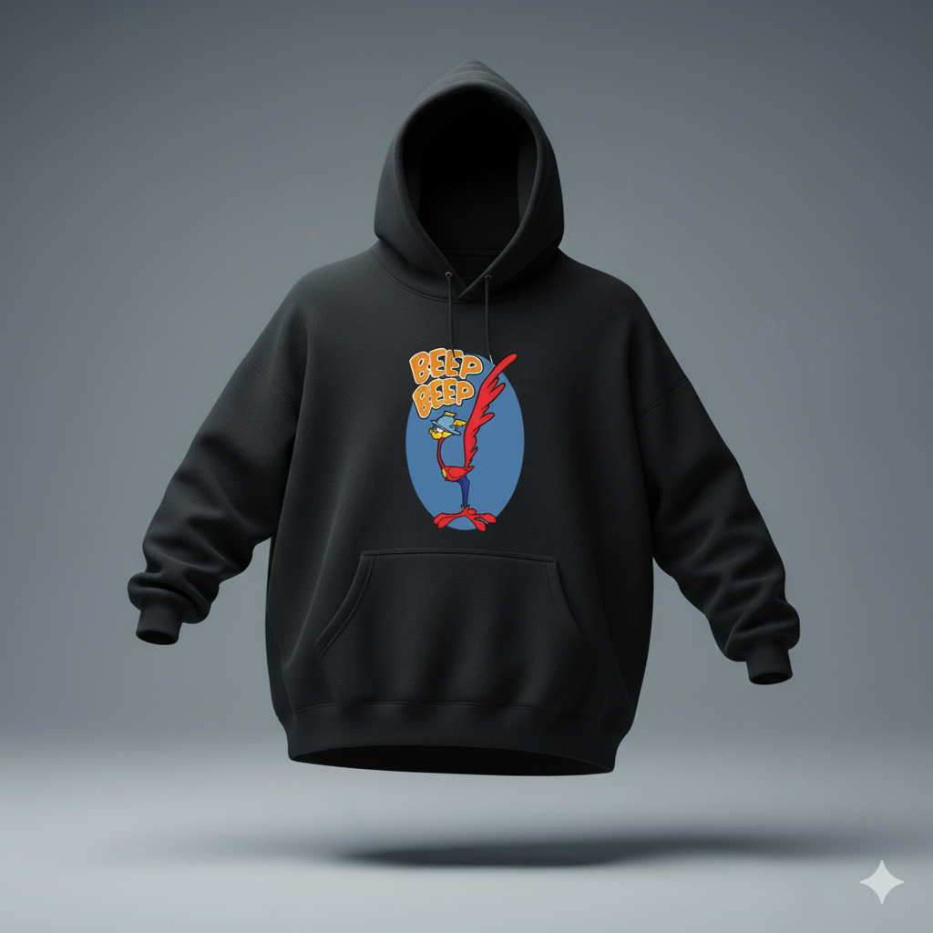 Road Runner  Spot Oversized Hoodie