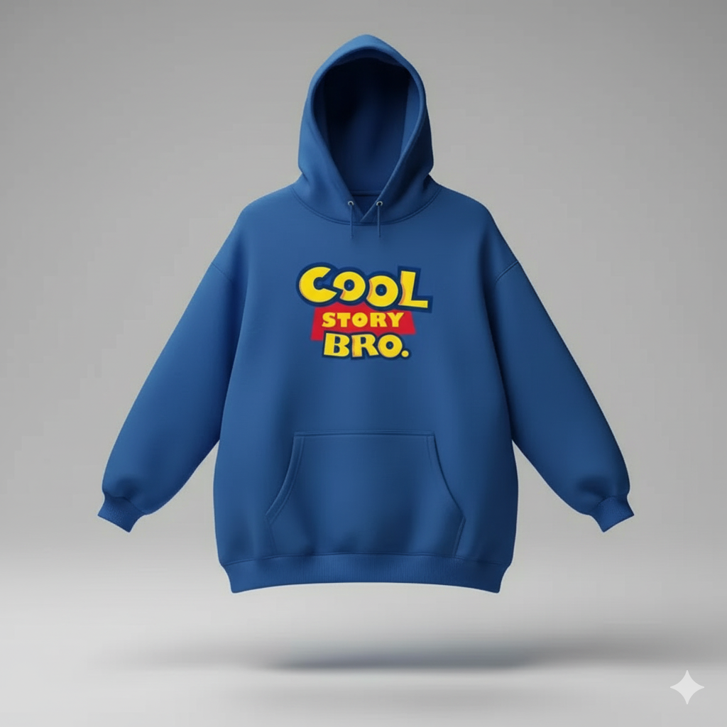 Cool Story Bro Oversized Hoodie