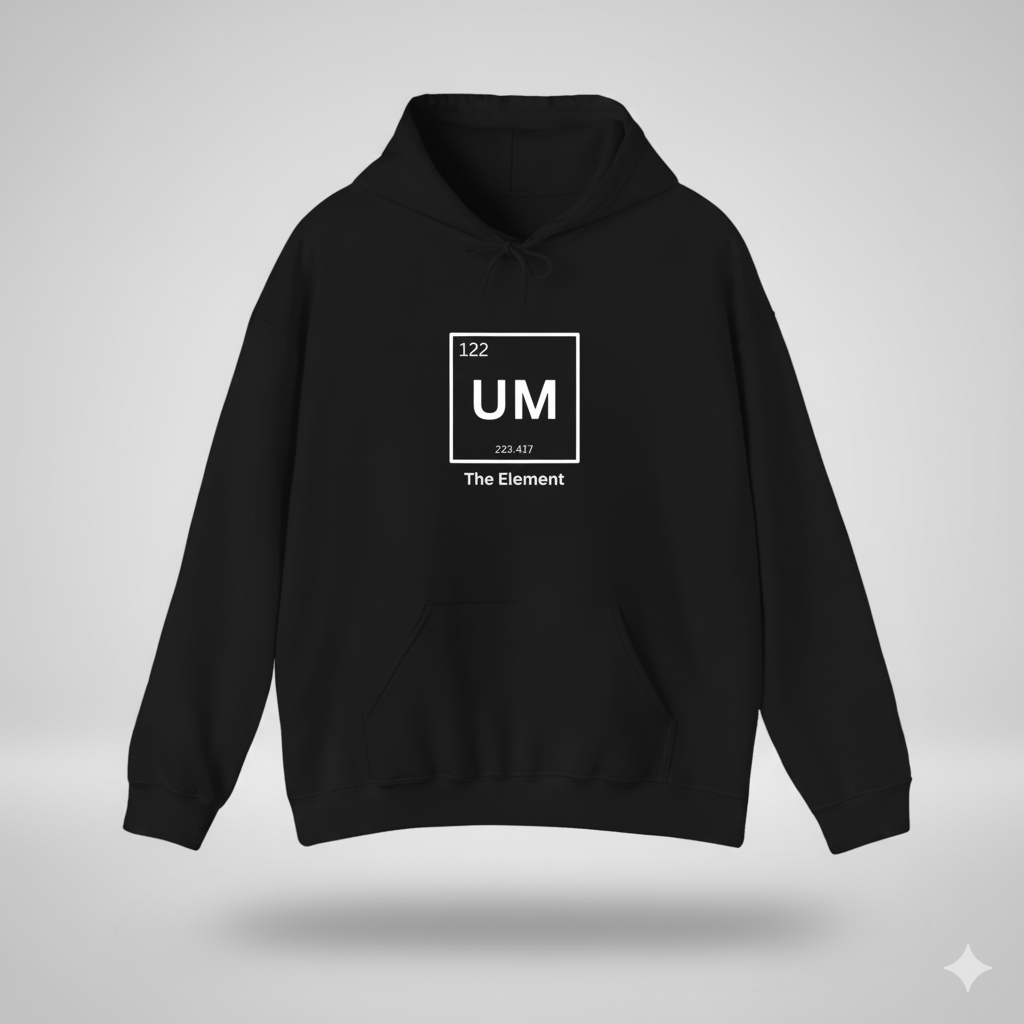 Um Element Of Confusion Oversized Hoodie
