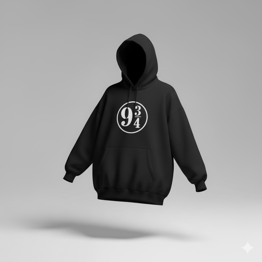 Harry Potter Platform Oversized Hoodie